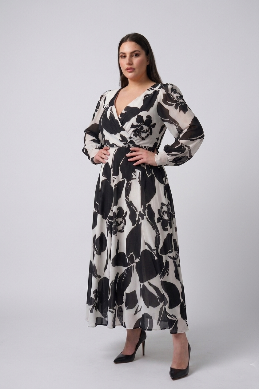Noir Floral Grace