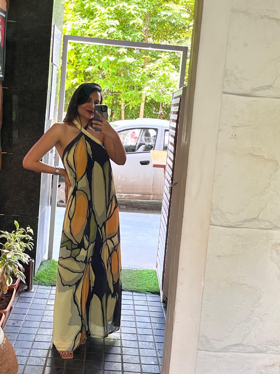 Olive Dawn Maxi Dress