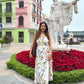 Floral Drift Midi Dress