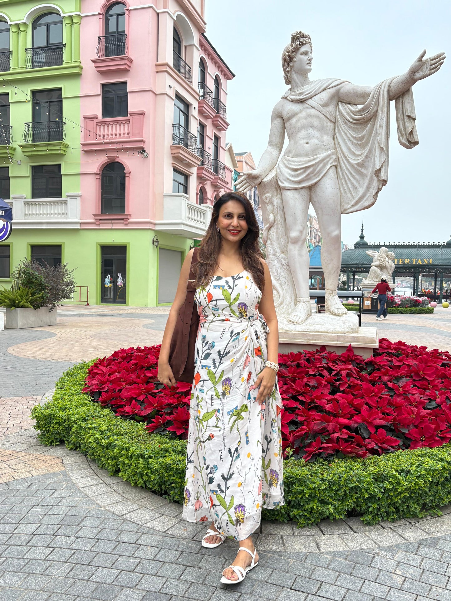 Floral Drift Midi Dress