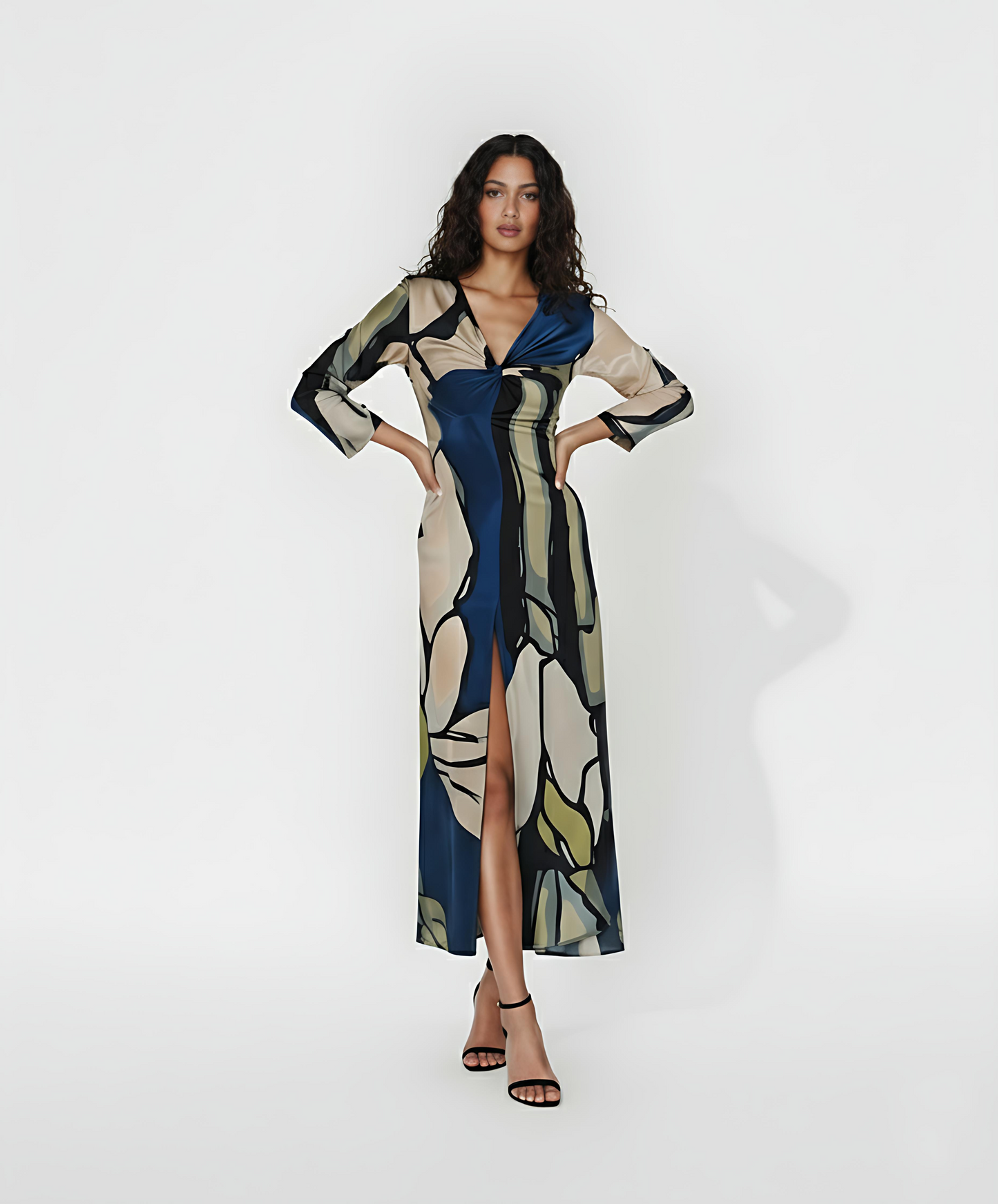 Abstract Elegance Dress