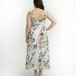 Plus size chinon dress with a fluid silhouette that moves easily and feels comfortable to wear