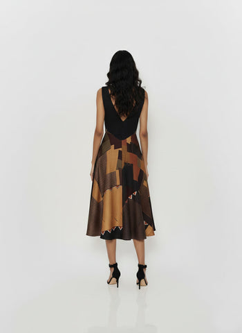 Noir Mosaic Dress