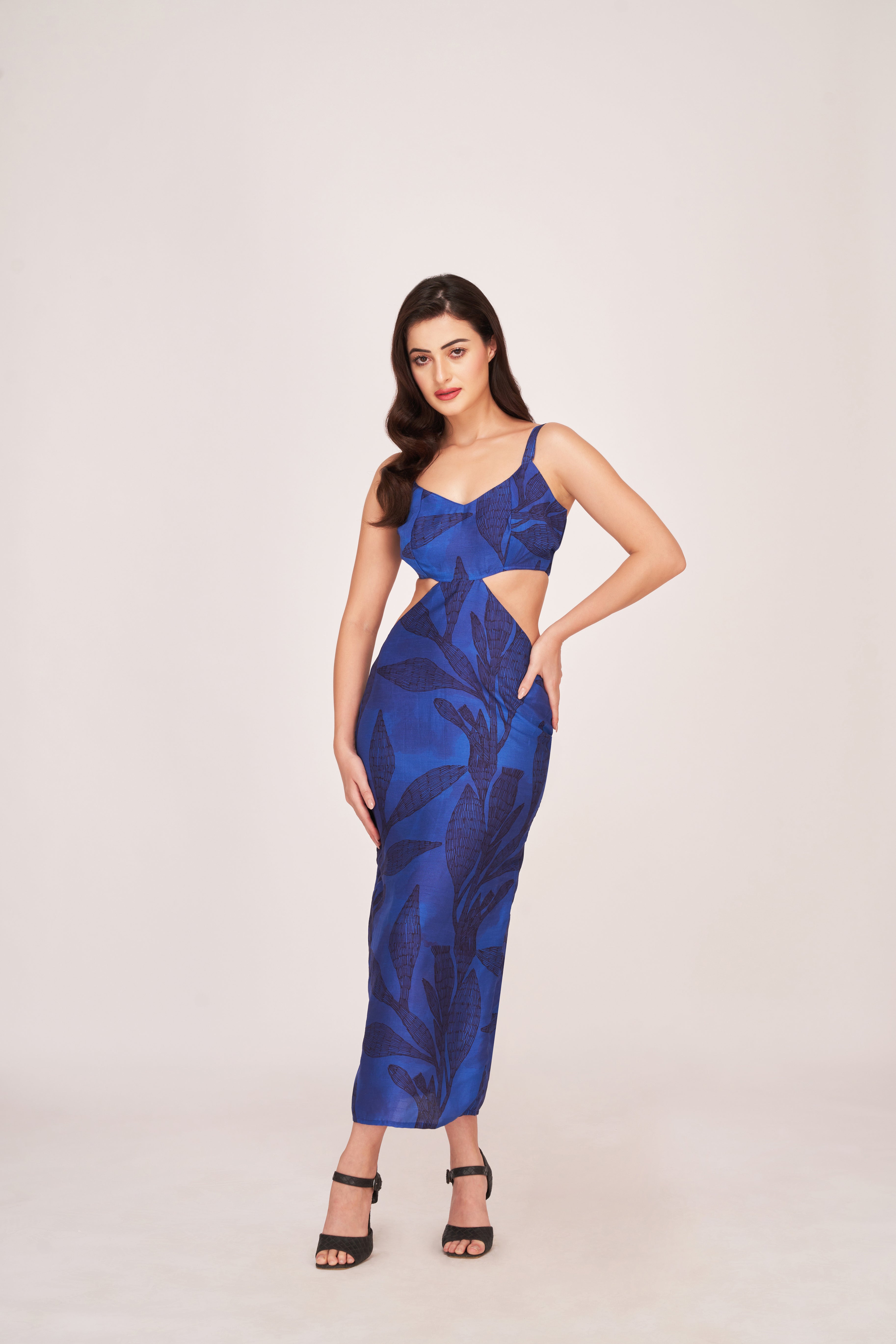 Azure Blossom Elegance