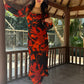 Scarlet Petal Elegance