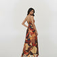 Sunlit Mosaic Maxi Dress