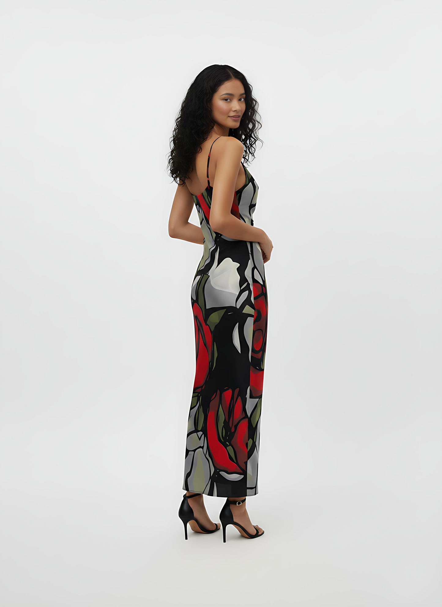 Scarlet Bloom Dress