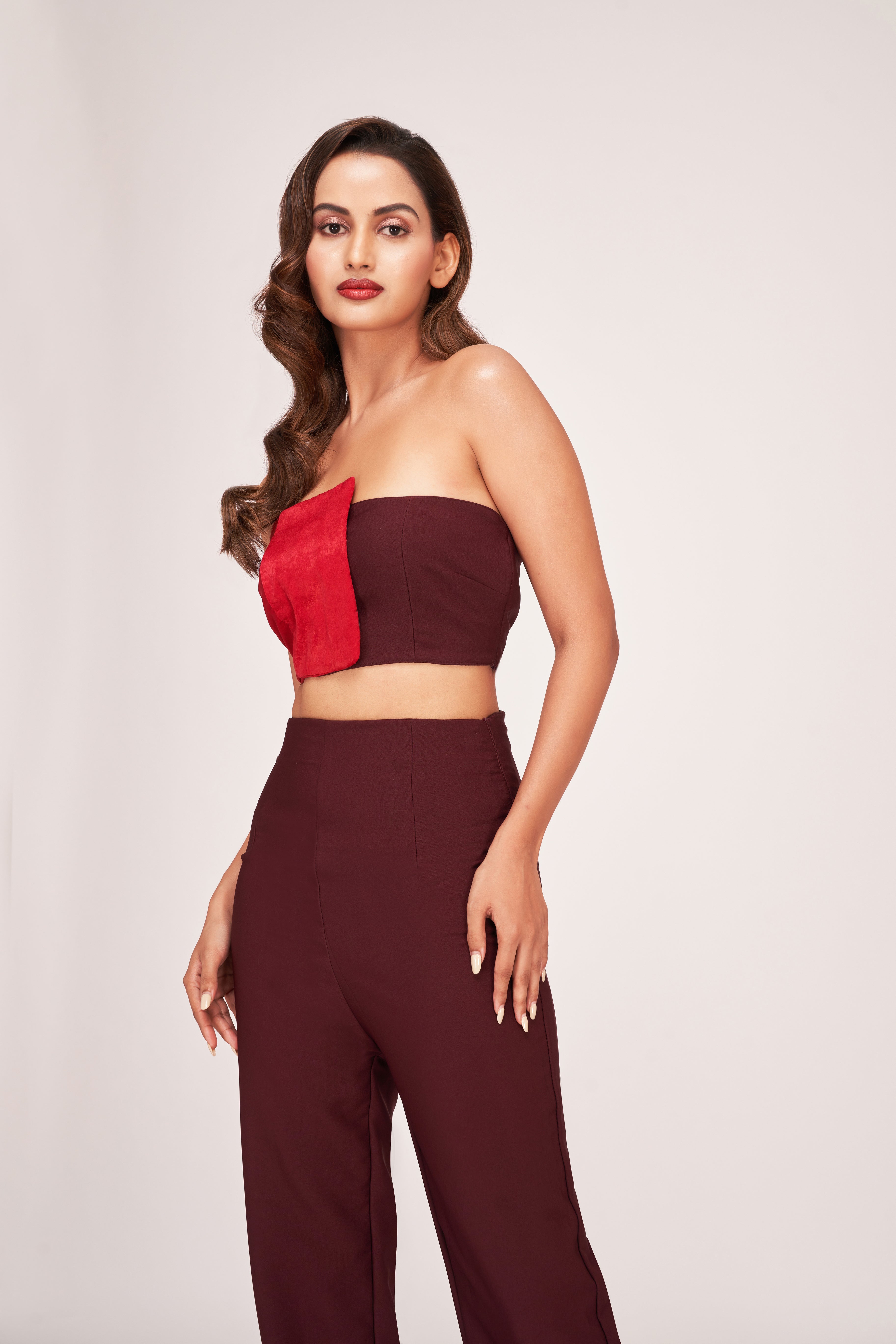 Crimson Mocha Co-Ord Set