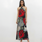 Crimson Bloom Dress