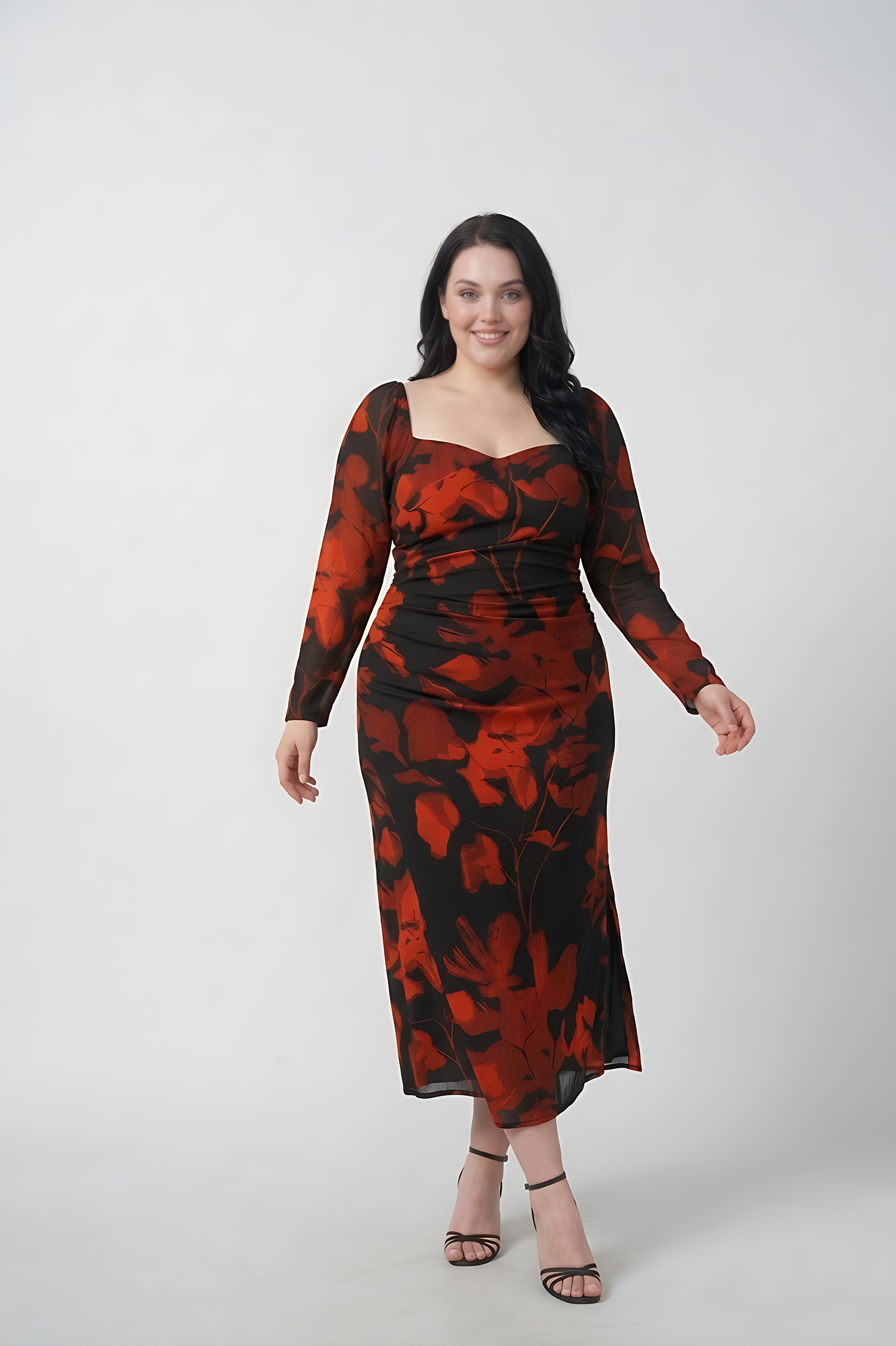 Scarlet Petal Elegance