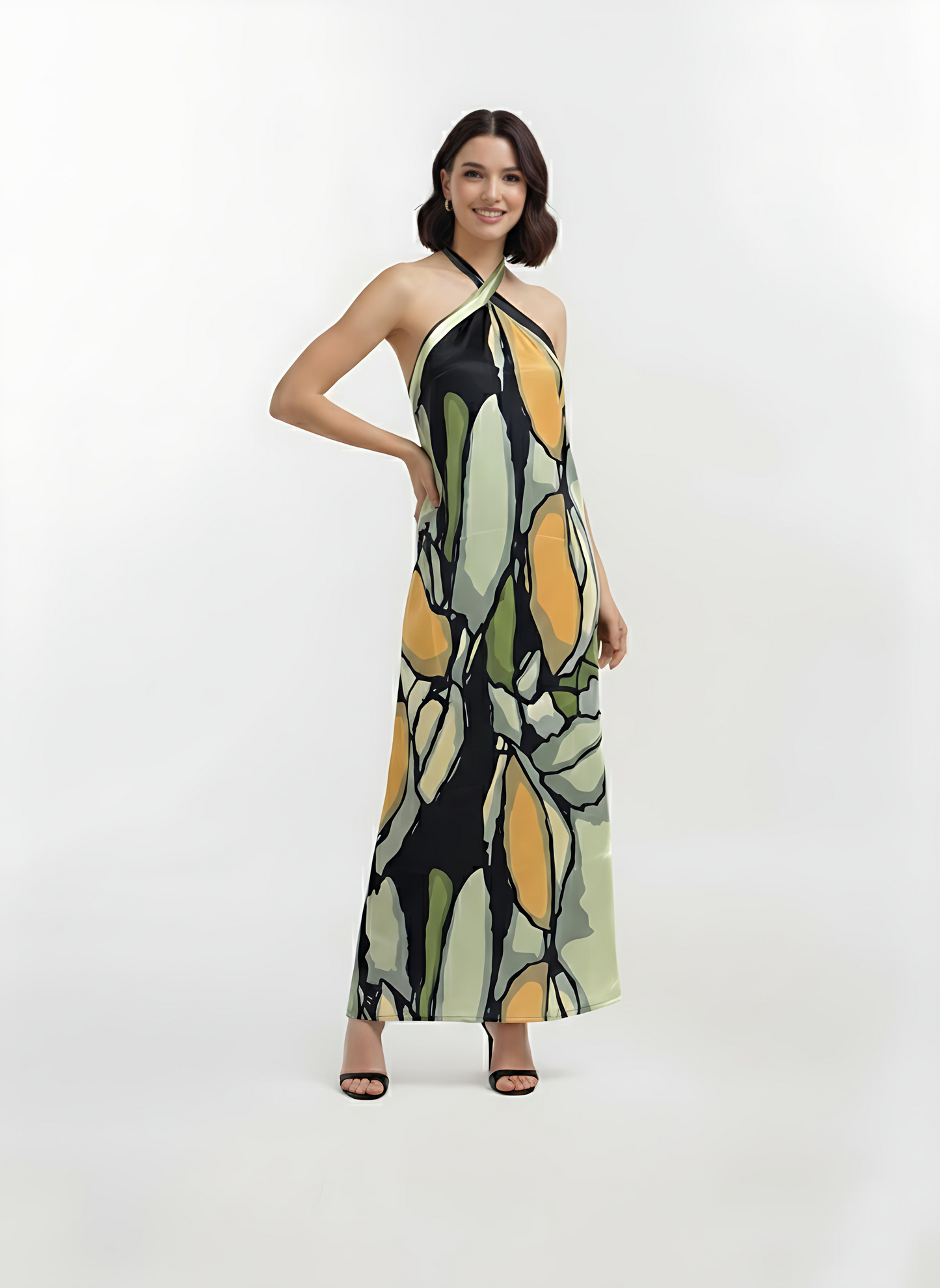 Olive Dawn Maxi Dress