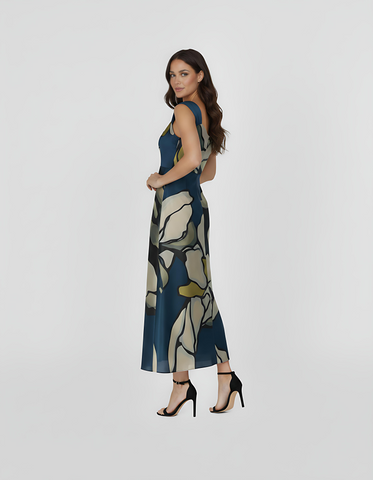 Midnight Floral Dress