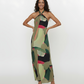 Abstract Grace Maxi Dress