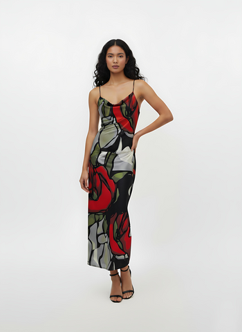 Scarlet Bloom Dress