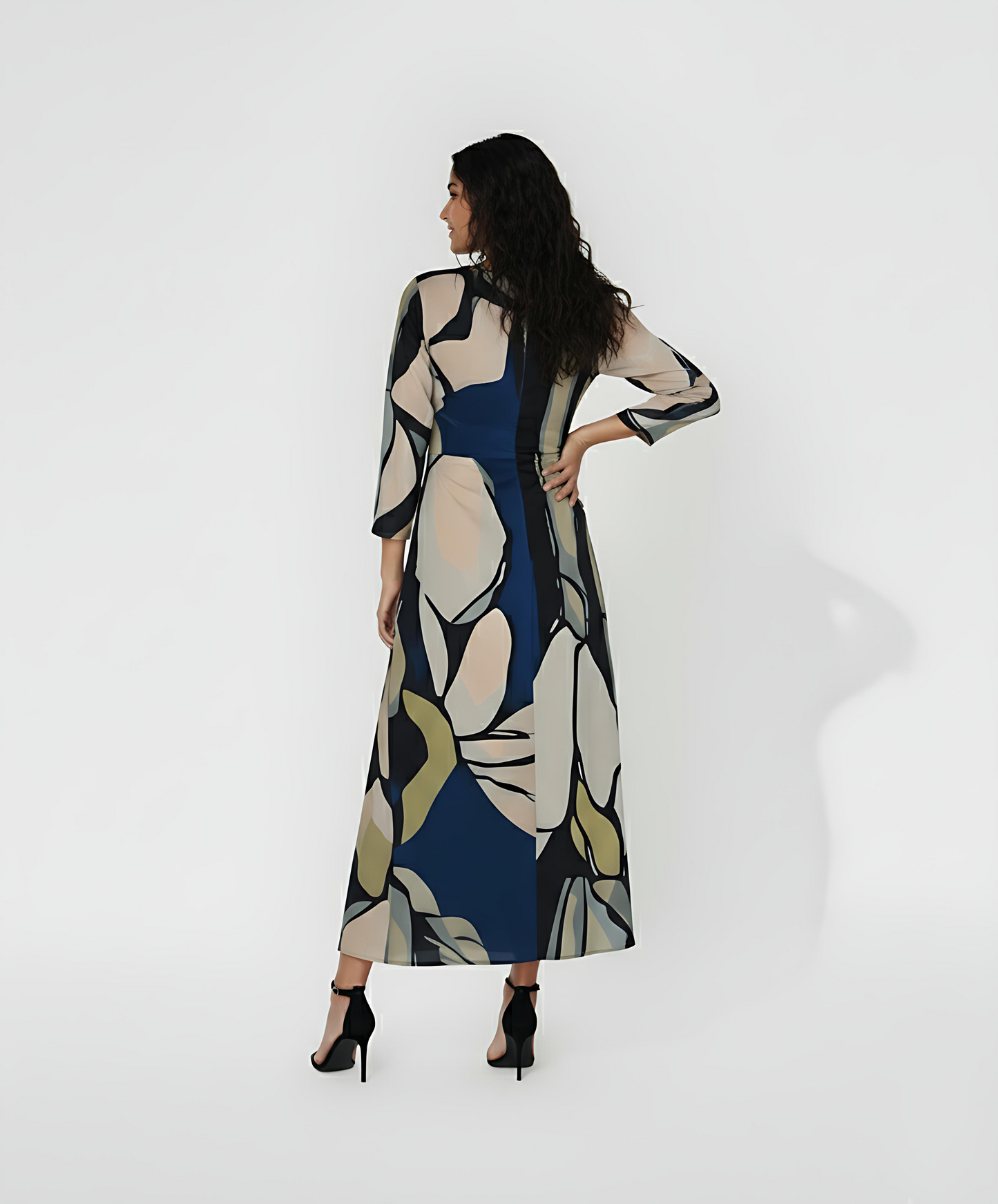 Abstract Elegance Dress