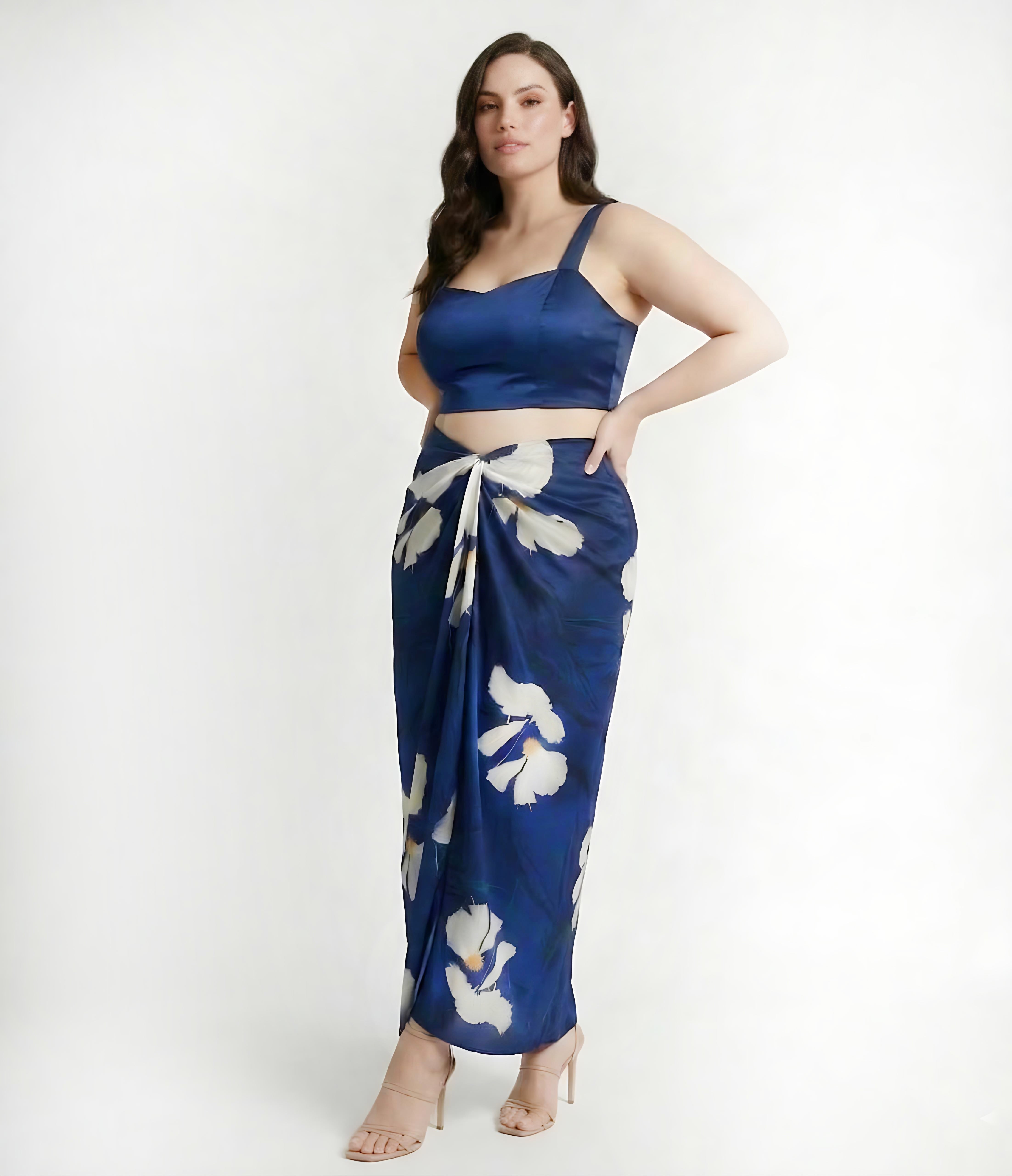 Twilight Floral Knot Co-ord