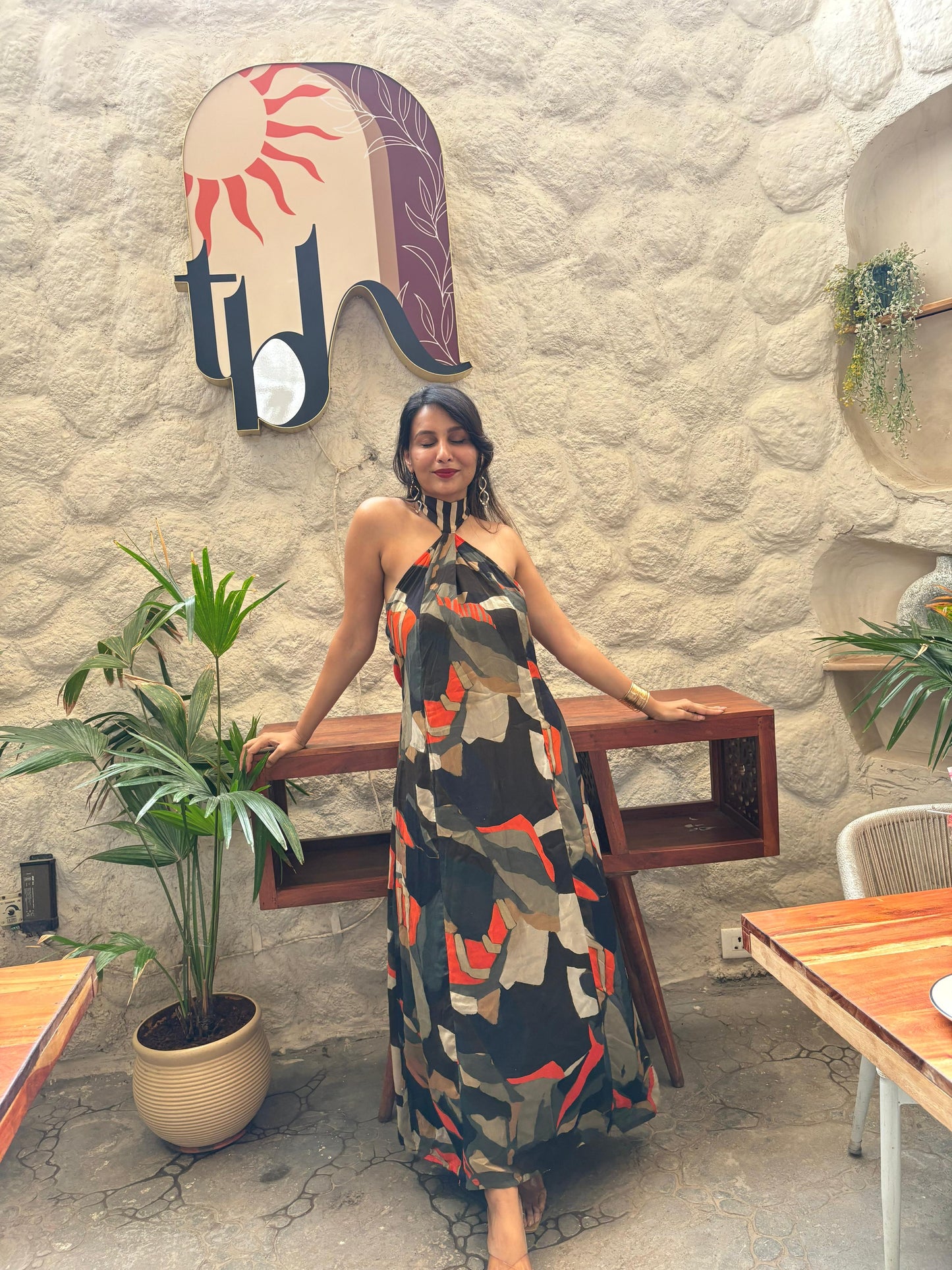 Sunset Mirage Maxi Dress