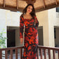 Scarlet Petal Elegance