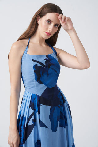 Ocean Breeze Floral Dress
