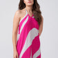 Pink Zephyr Halter Elegance
