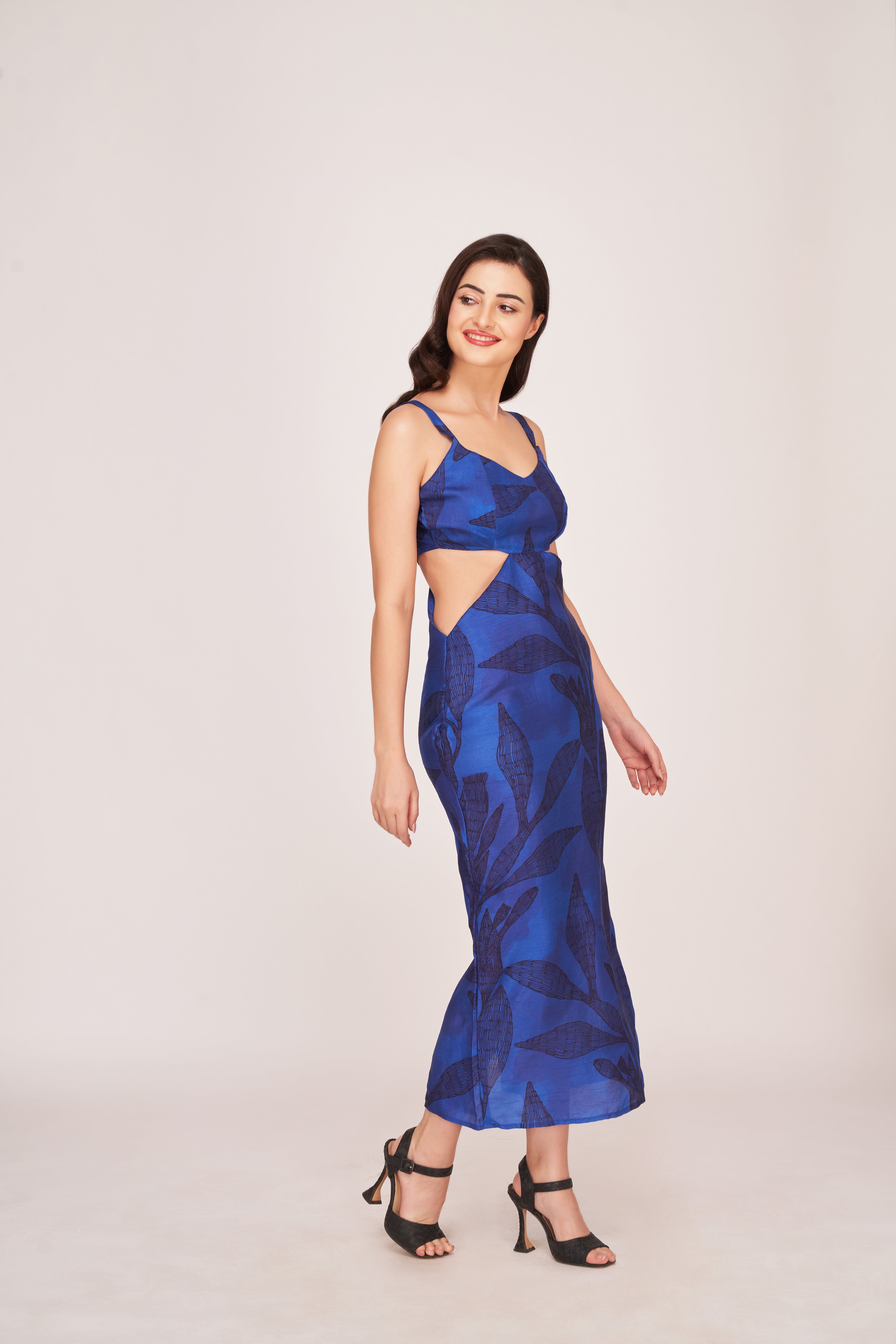 Azure Blossom Elegance