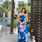Ocean Breeze Floral Dress