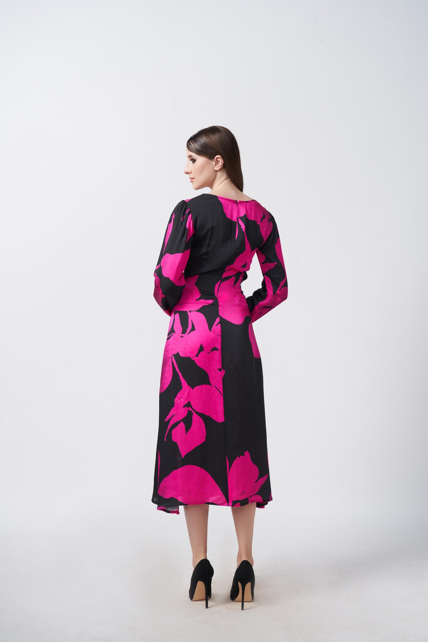 Floral Finesse Petal Dress