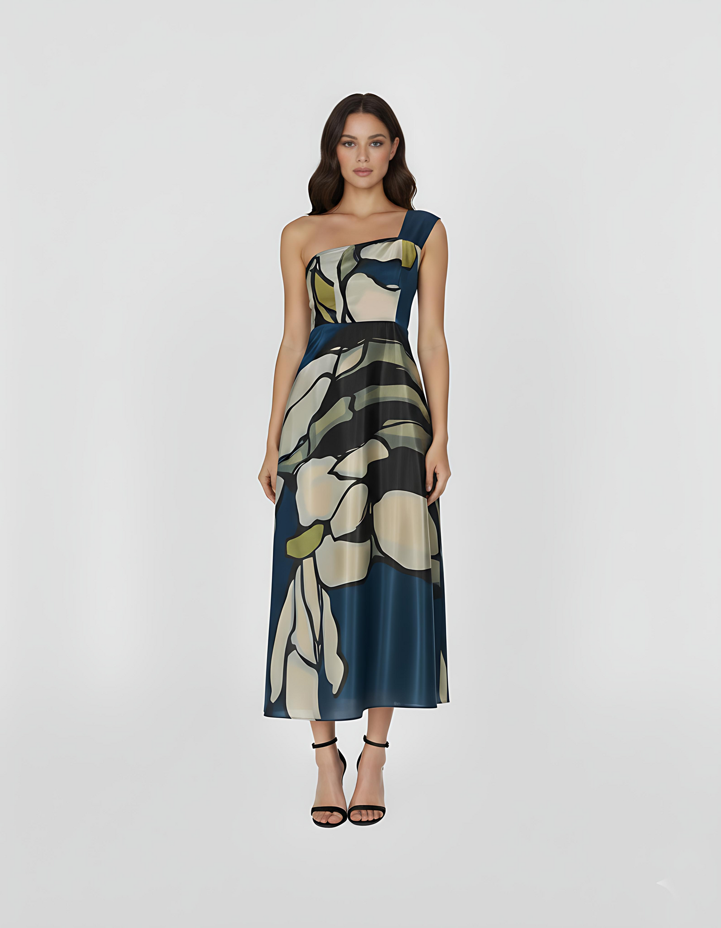 Midnight Floral Dress