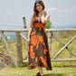 Radiant Terra Crepe Dress