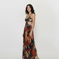 Bohemian Mosaic Maxi Dress