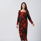 Scarlet Petal Elegance