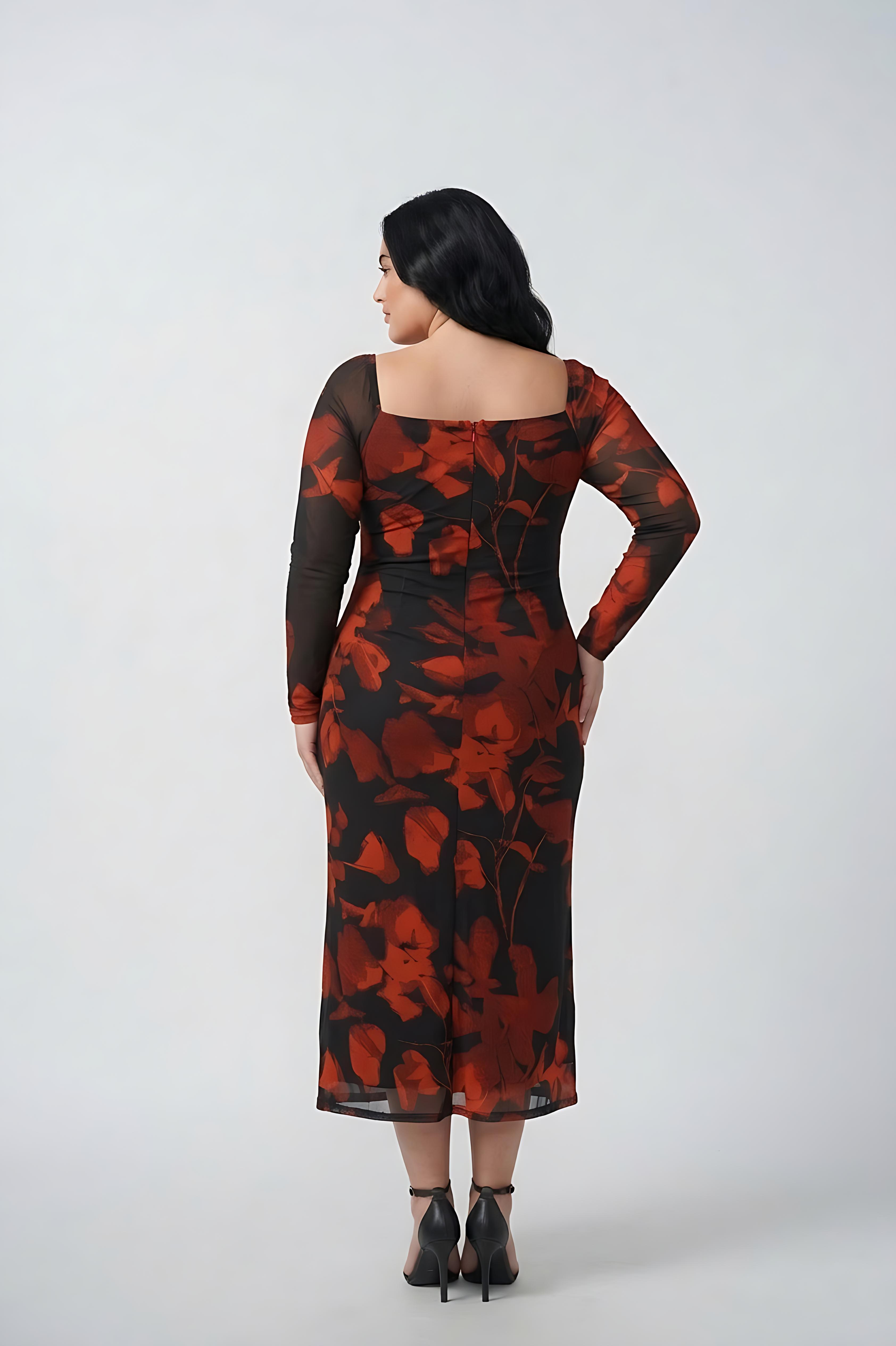 Scarlet Petal Elegance