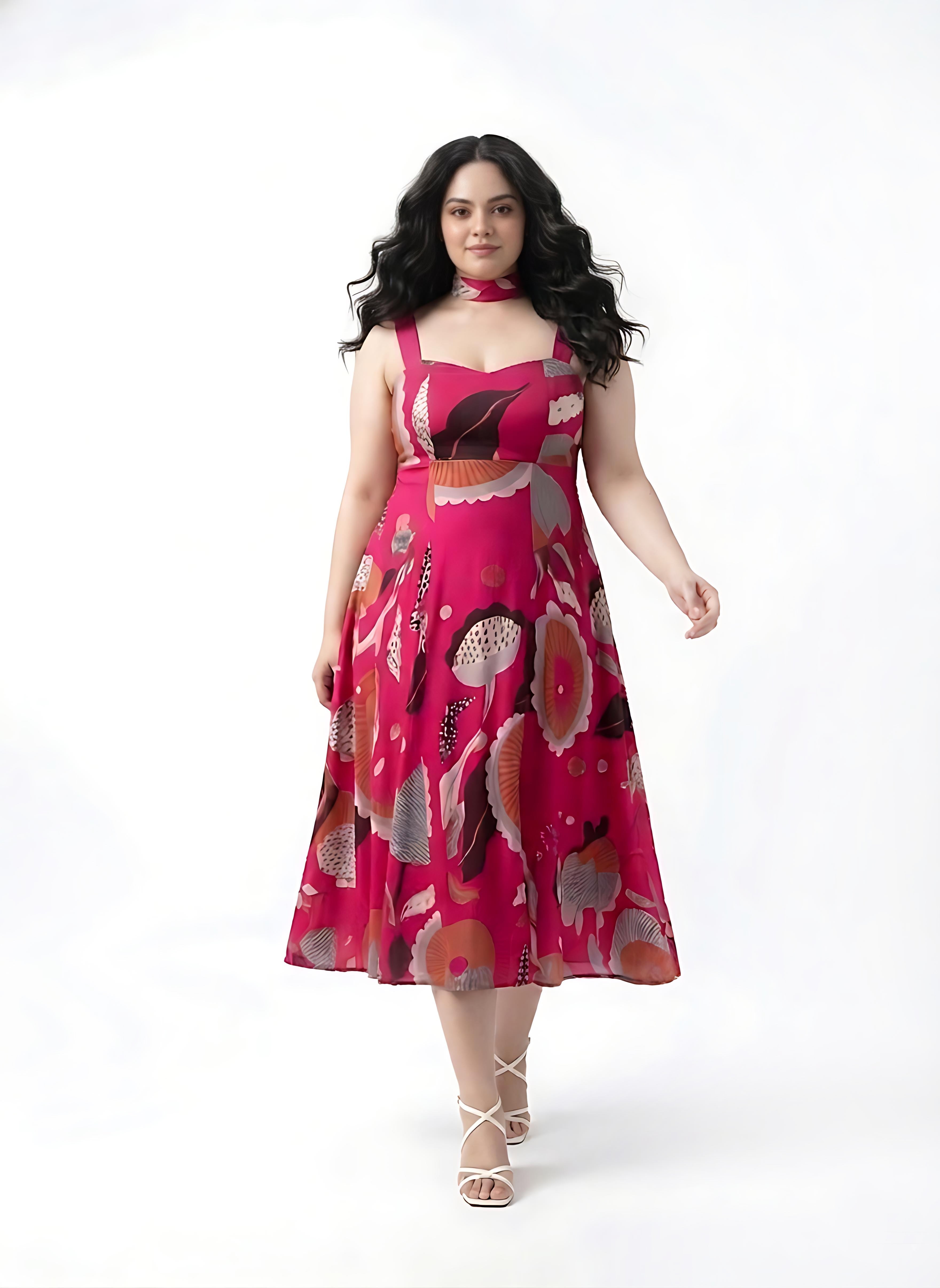 Flora Flair Statement Dress
