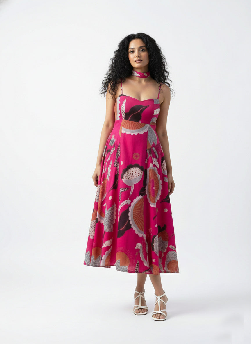 Flora Flair Statement Dress