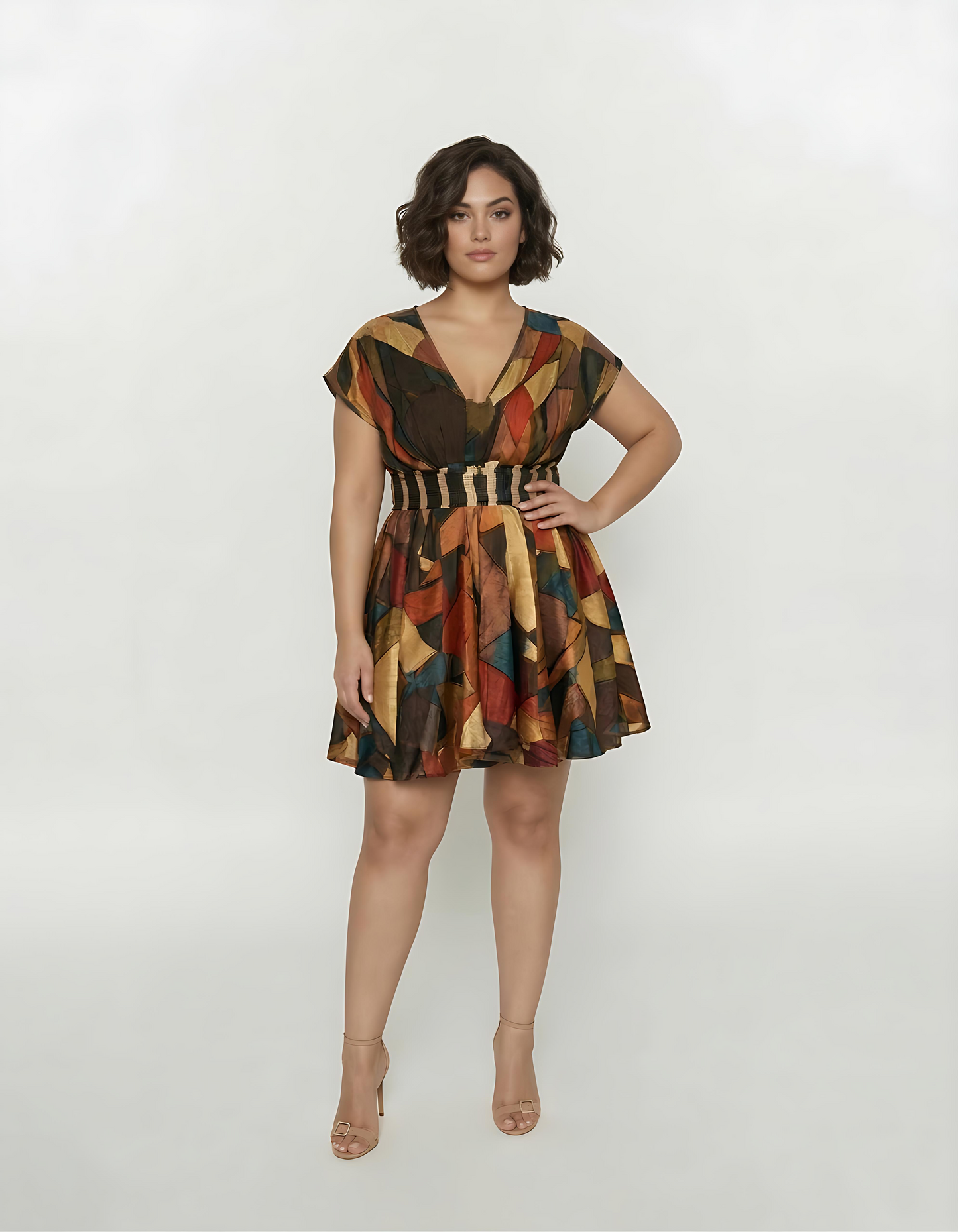 Rustic Mirage Chinon Dress