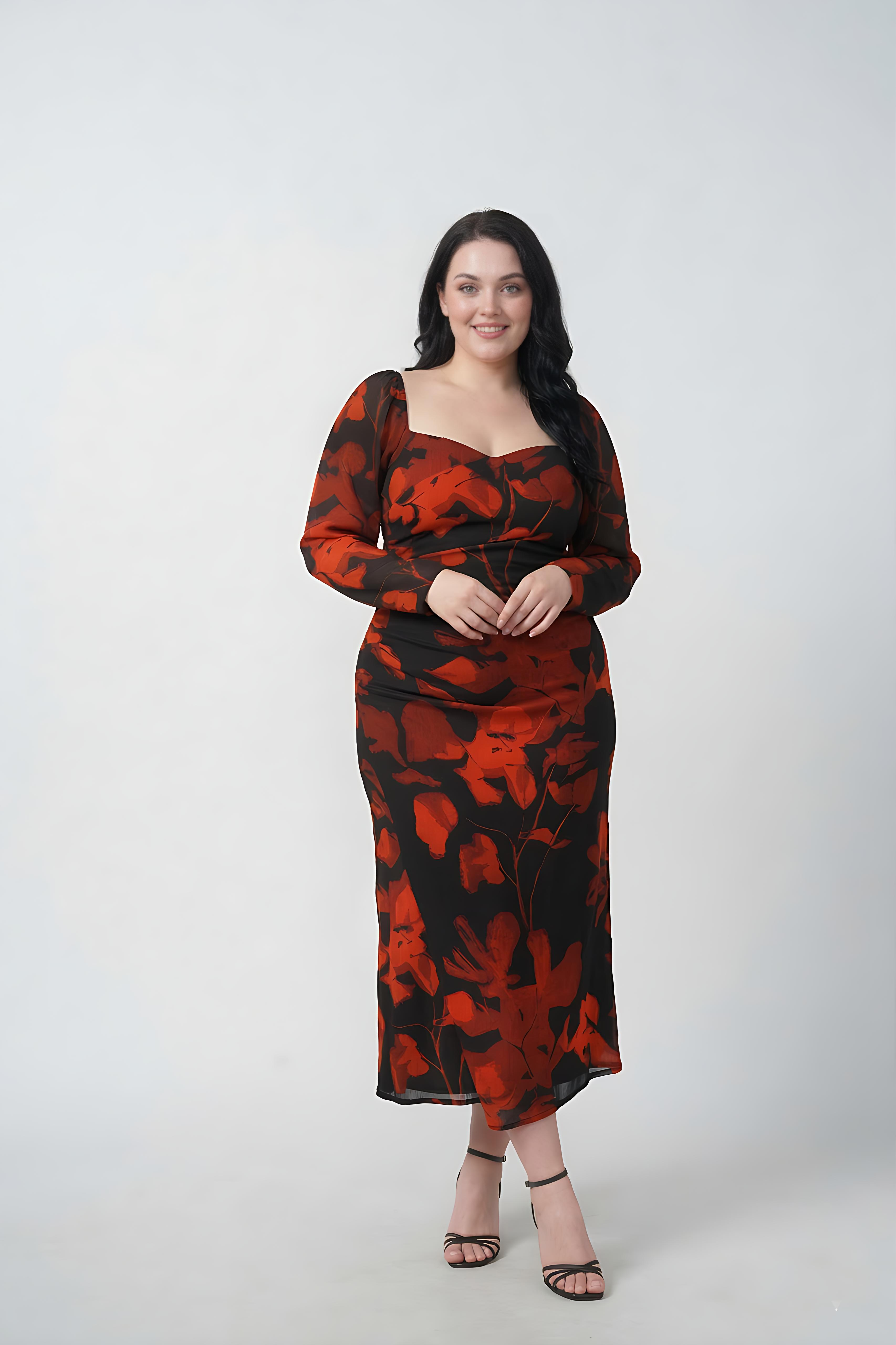 Scarlet Petal Elegance