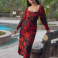 Scarlet Petal Elegance