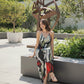 Bold Red Halter Dress