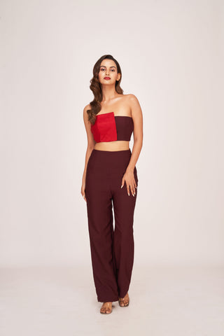Crimson Mocha Co-Ord Set