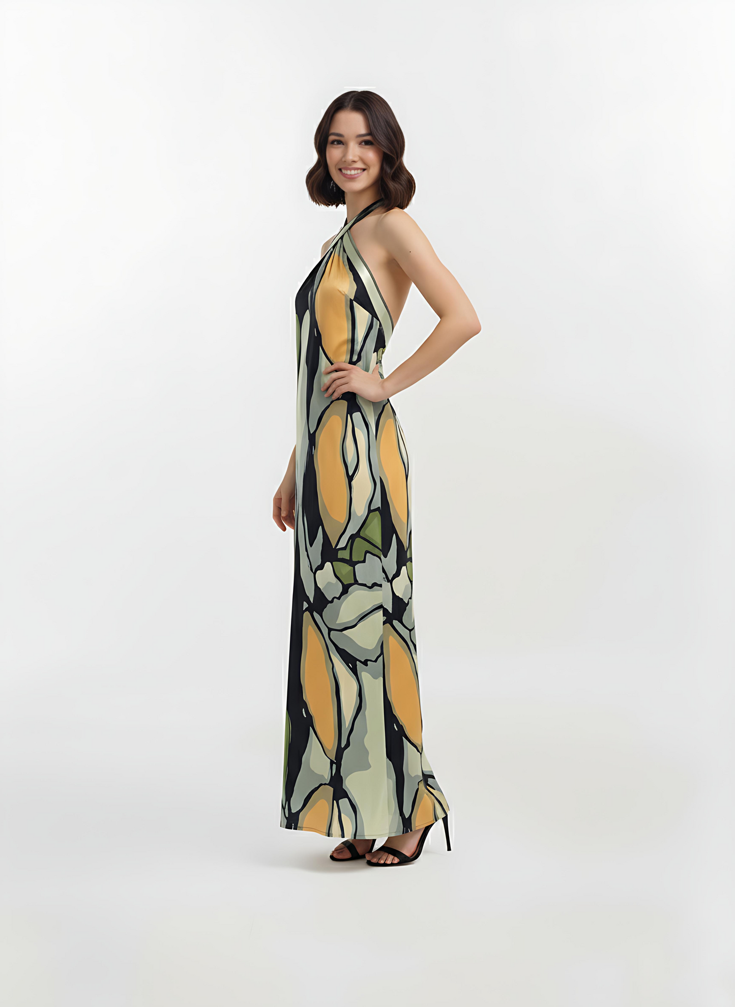 Olive Dawn Maxi Dress