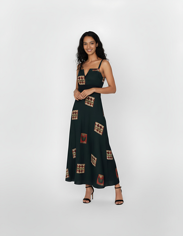 Emerald Dusk Dress