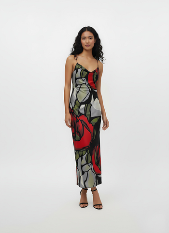 Scarlet Bloom Dress