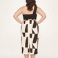 Plus size silk dress with a smooth, fluid silhouette that feels light and comfortable on the body