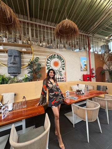 Terra Muse Boho Mini Dress