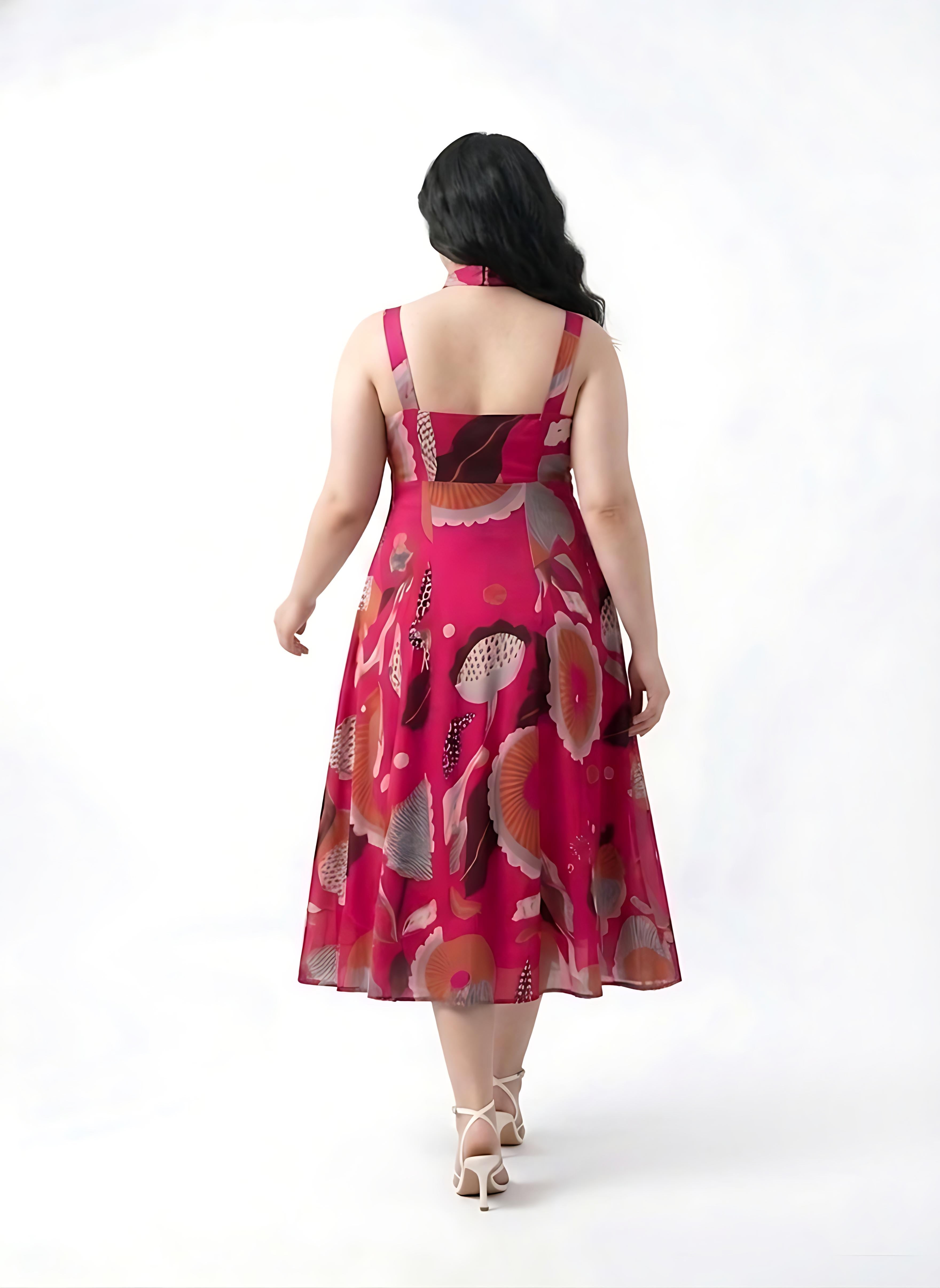 Flora Flair Statement Dress