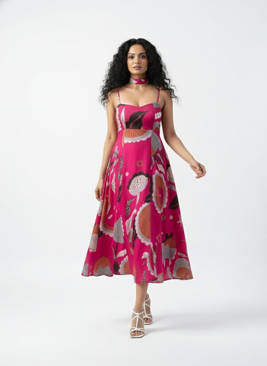 Flora Flair Statement Dress