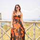 Radiant Terra Crepe Dress