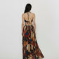 Bohemian Mosaic Maxi Dress